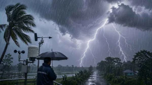 ৬০ কিমি বেগে ঝড়ের আশঙ্কা, সতর্ক ৮ জেলা